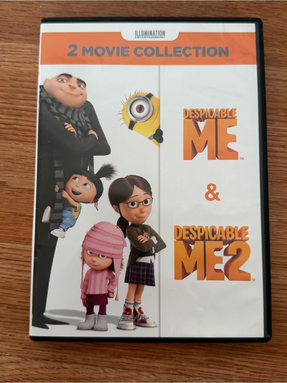 Despicable Me 1 & 2 DVDs